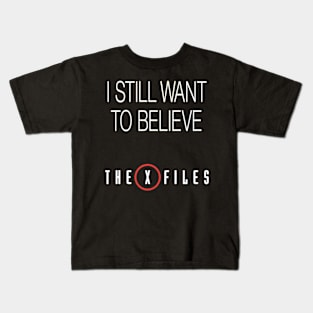 X-Files Still Want To Believe 2015 Kids T-Shirt